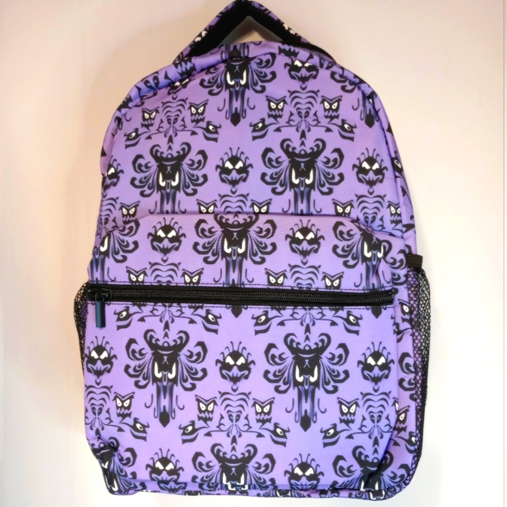 Disney Haunted Mansion Wallpaper backpack - new